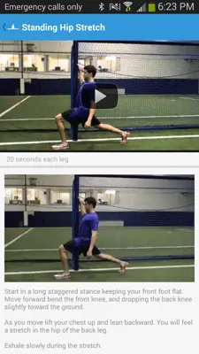 Flexibility Workout Exercises android App screenshot 2